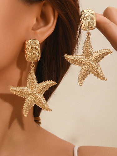 Ocean Themed Starfish Earrings