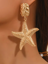 Load image into Gallery viewer, Ocean Themed Starfish Earrings