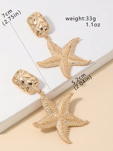 Ocean Themed Starfish Earrings