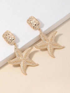 Ocean Themed Starfish Earrings