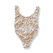 Load image into Gallery viewer, One Piece #1 Low Back Tank- Sketched in Peach Florals Collection