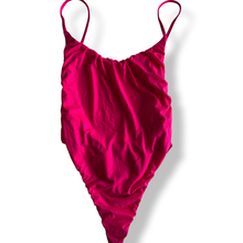 Load image into Gallery viewer, One Piece #2 Low Back Thin Strap-Dragon Fruit Colors of the Rainbow Collection